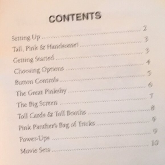 Pink Panther Goes to Hollywood Sega Genesis game, 1993 - Picture 10 of 11